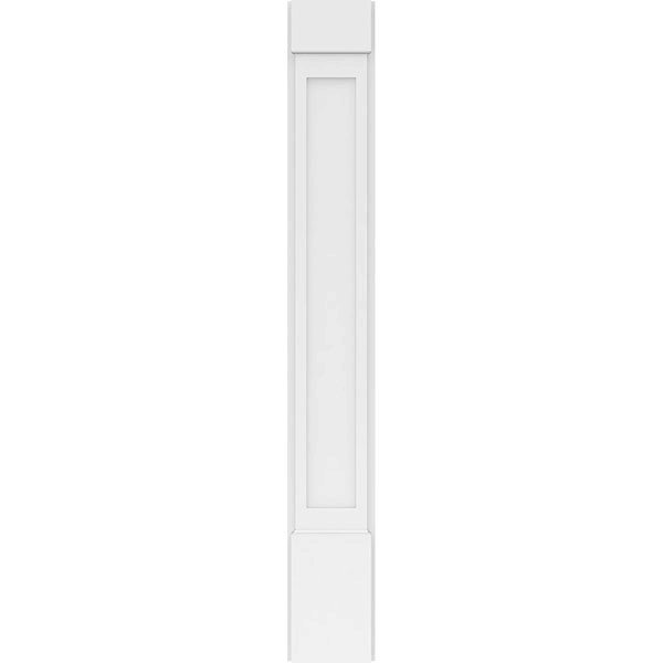 Flat Panel PVC Pilaster with Capital and Base (Pair) P796776