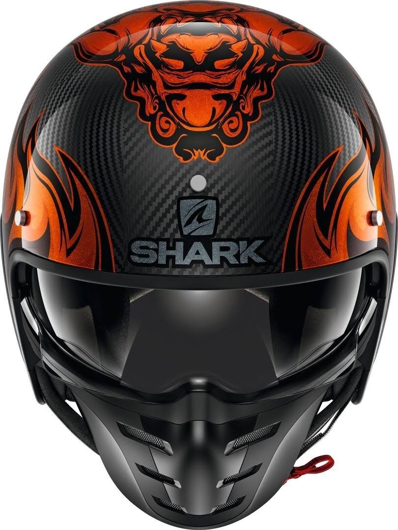 Carbon-orange Helmet Size S G419893