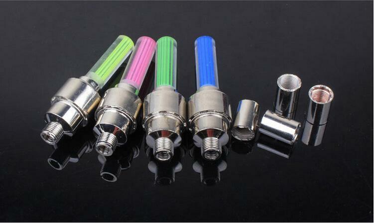 2 Packs Bicycle Waterproof LED Bike Rim Lights R2540
