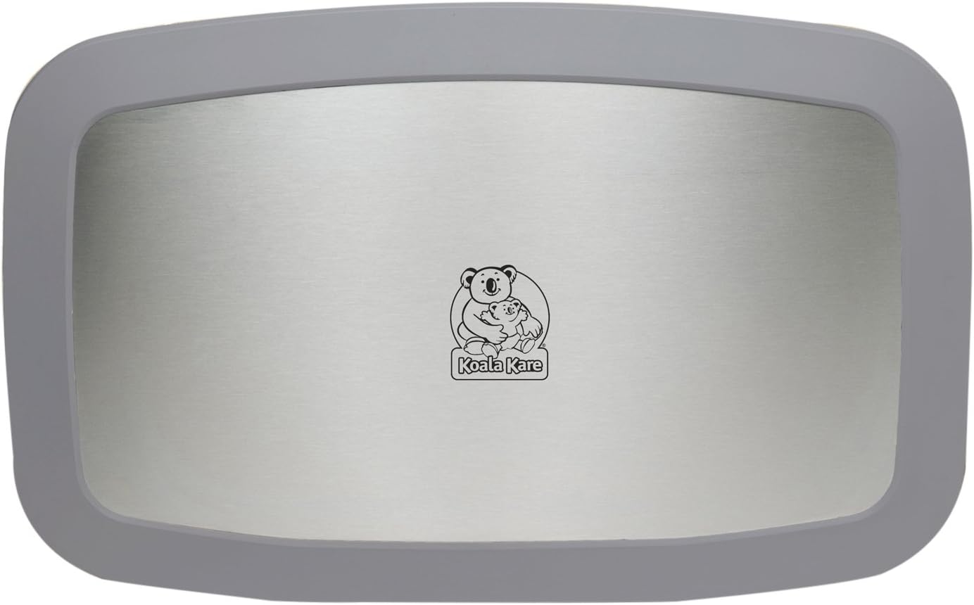 Grey Baby Changing Station with S/S Veneer L2601