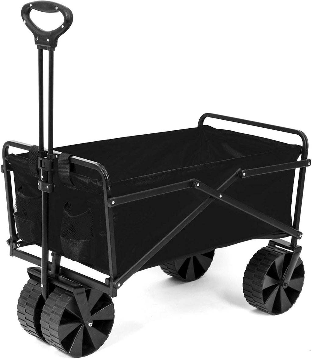 Green Collapsible Utility Beach Wagon Cart B796