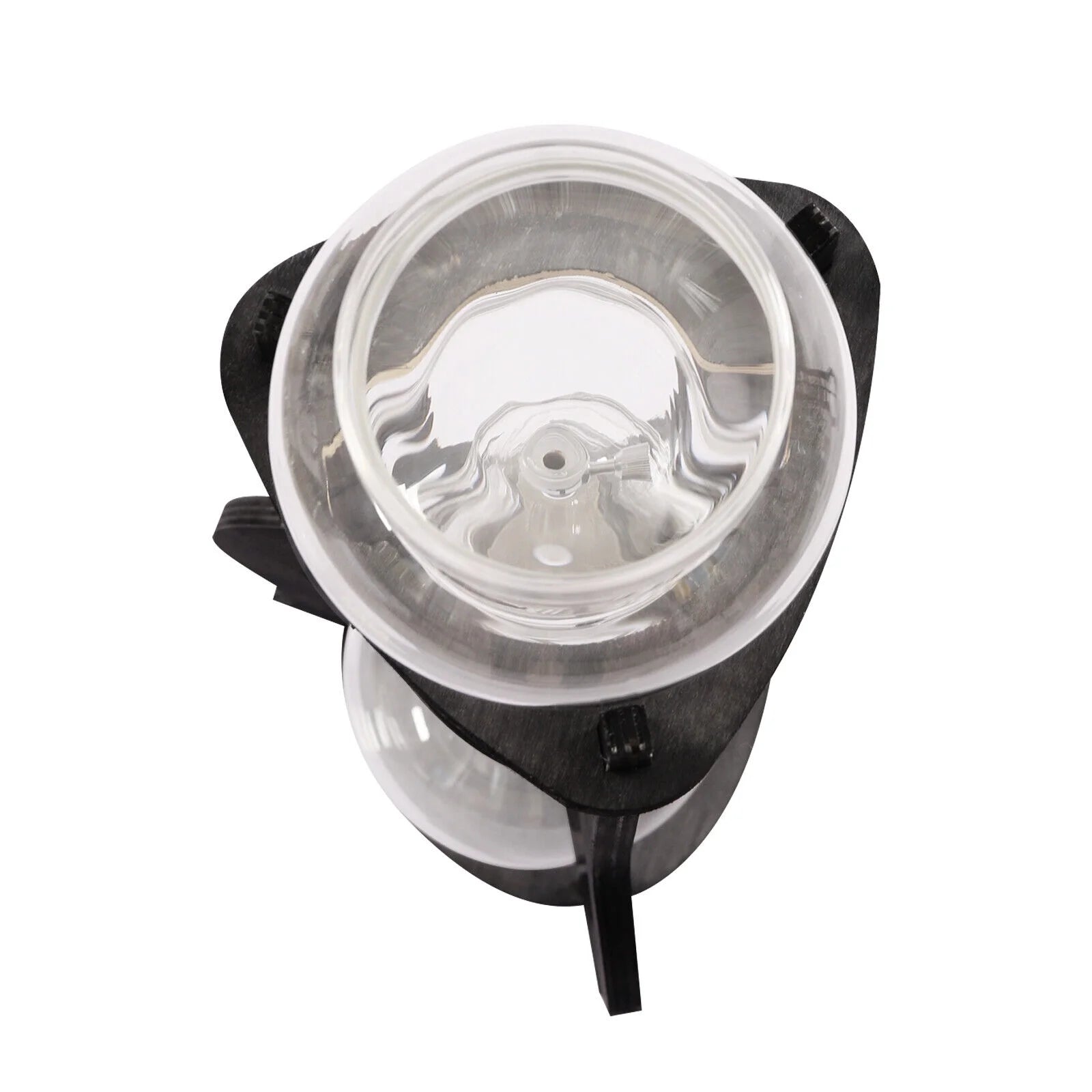 600ml Retro Manual Coffee Dripper Cold Brew Drip Tower Coffee Maker 6-8 Cup Gray W975