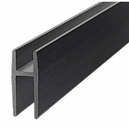 Flat Black Aluminum Bar R538