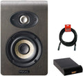 Active 2-Way Studio Speaker Monitor with Isolation Pad & Cable V739