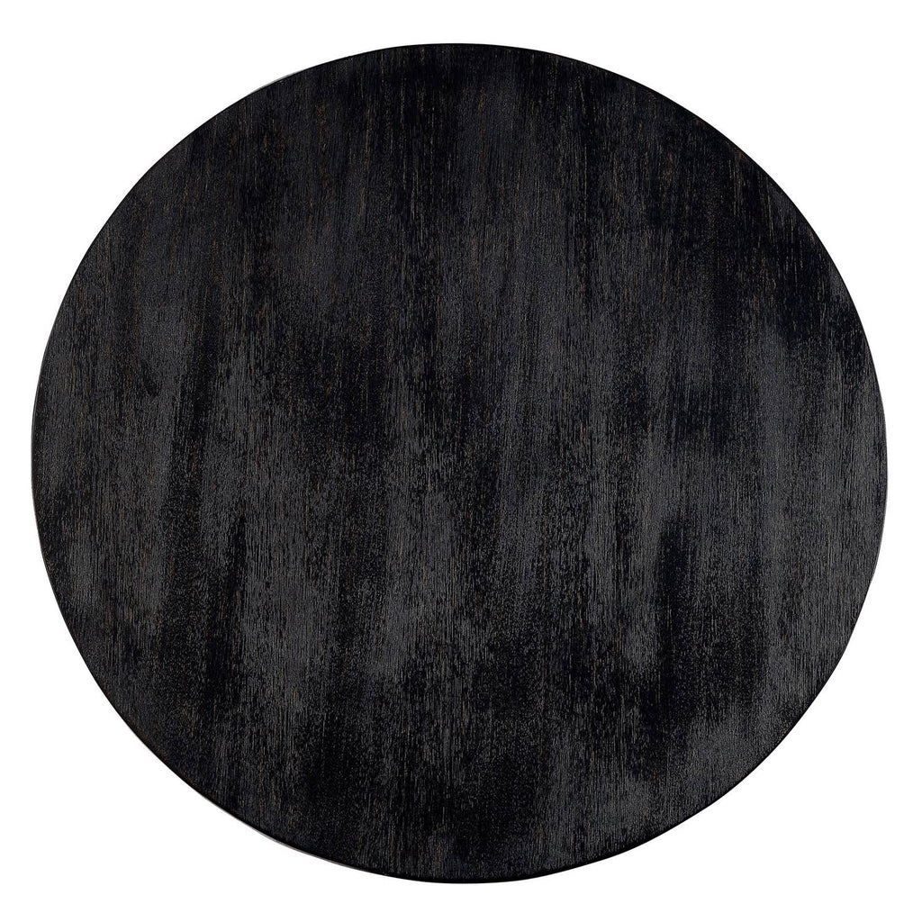 Antique Black Coffee Table F636