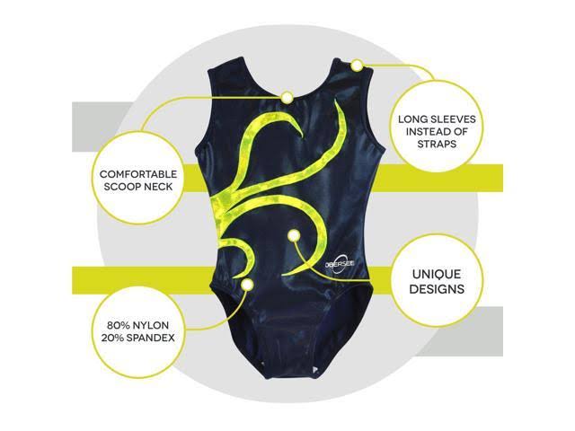 Navy Gymnastics Leotard H9709
