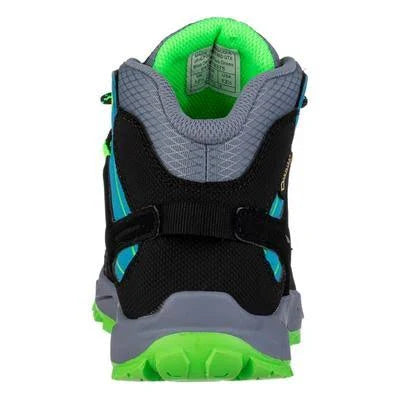 Blue Danube Fluo Green Mid Hiking Shoes N514156