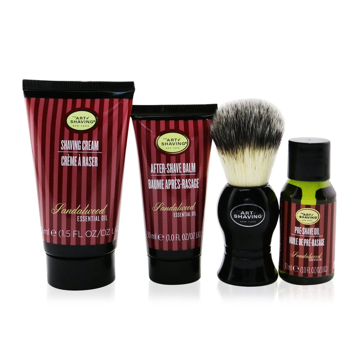 4-Pieces Sandalwood Shaving Kit V873
