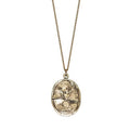 14K Gold Talisman Necklace I823