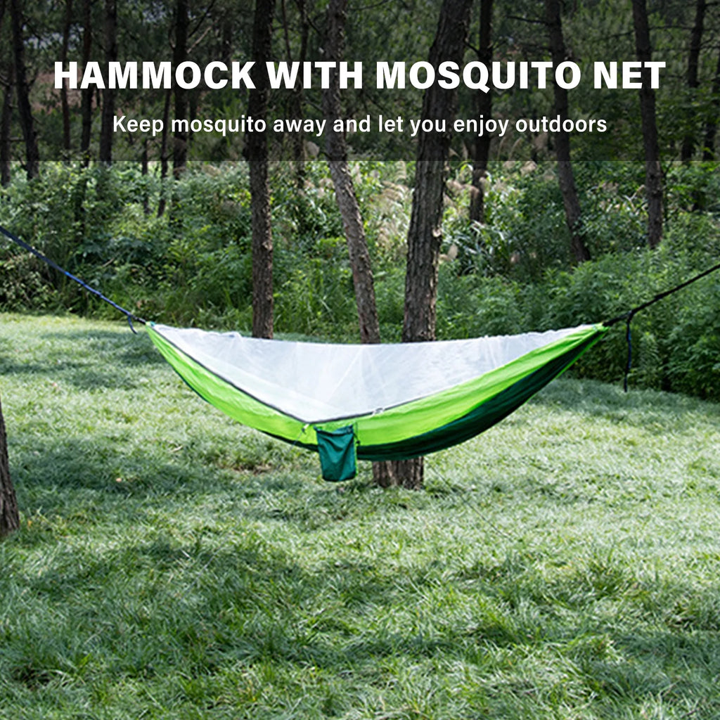 Portable Hammock with Mosquito Net for Camping L922