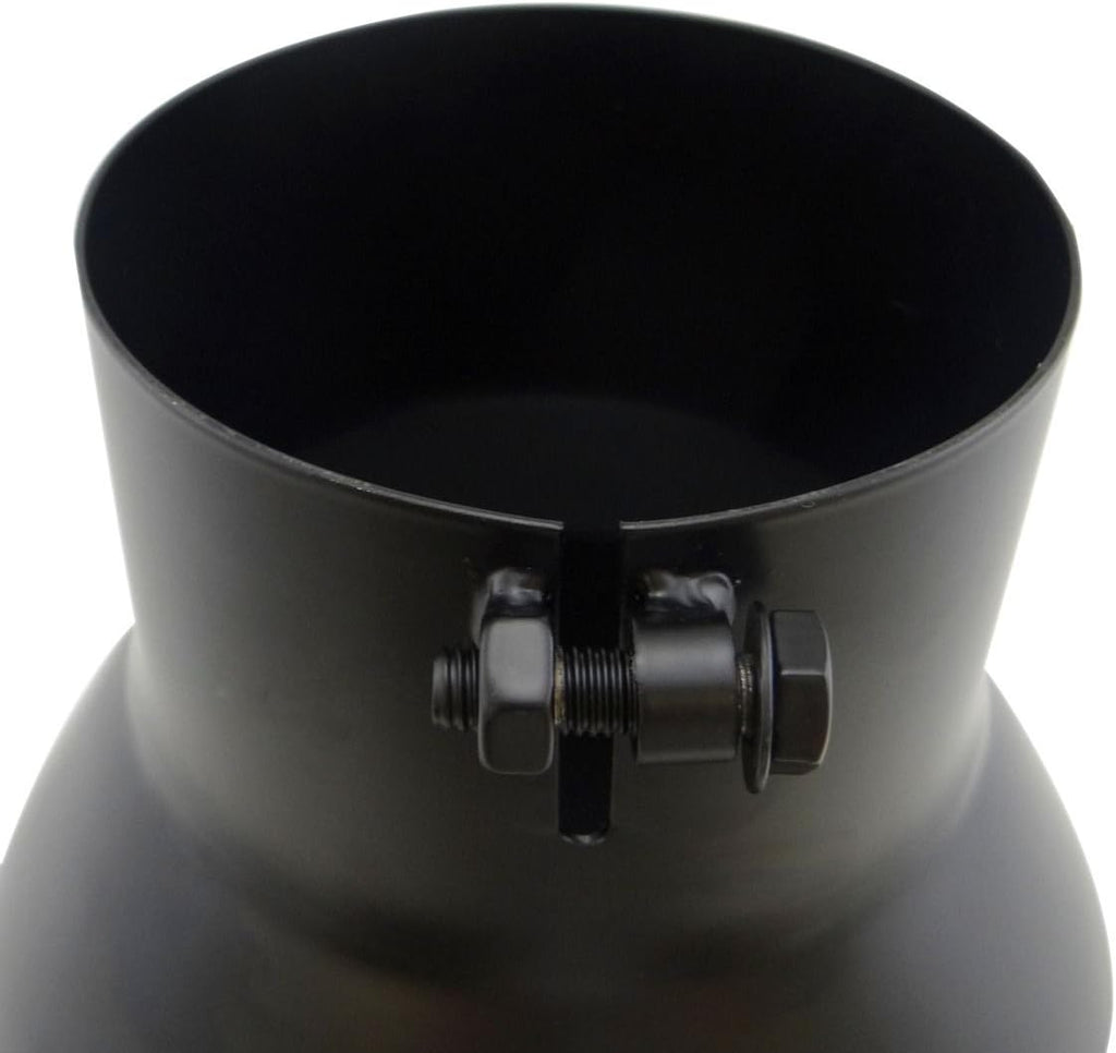 Black Stainless Steel Slant Cut Exhaust Tip Pack of 2 Y16490