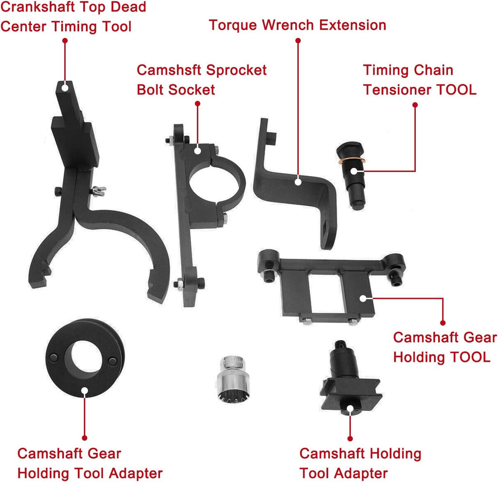 8 PCS Timing Tool Kit for 4.0L SOHC V6 Engines K101743