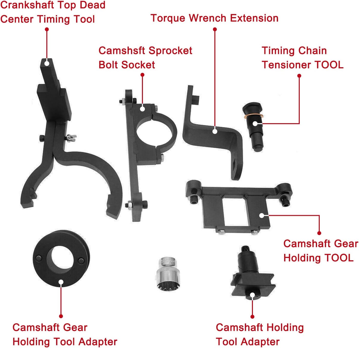 8 PCS Timing Tool Kit for 4.0L SOHC V6 Engines K101743