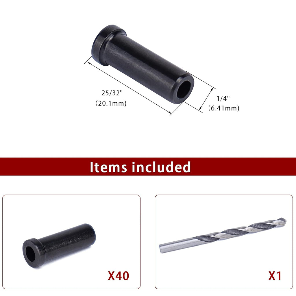 Black Stainless Steel Cable Railing Kit Hardware for 1/8 Wire Rope Wood Posts T316 Marine Grade L93818