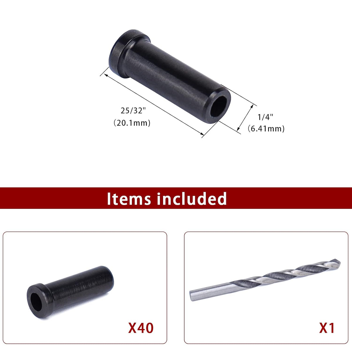 Black Stainless Steel Cable Railing Kit Hardware for 1/8 Wire Rope Wood Posts T316 Marine Grade L93818