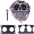 Carburetor with Gaskets Kit for Kawasaki 3000 3010 3020 Trans 4x4, Pack of 2 W160652