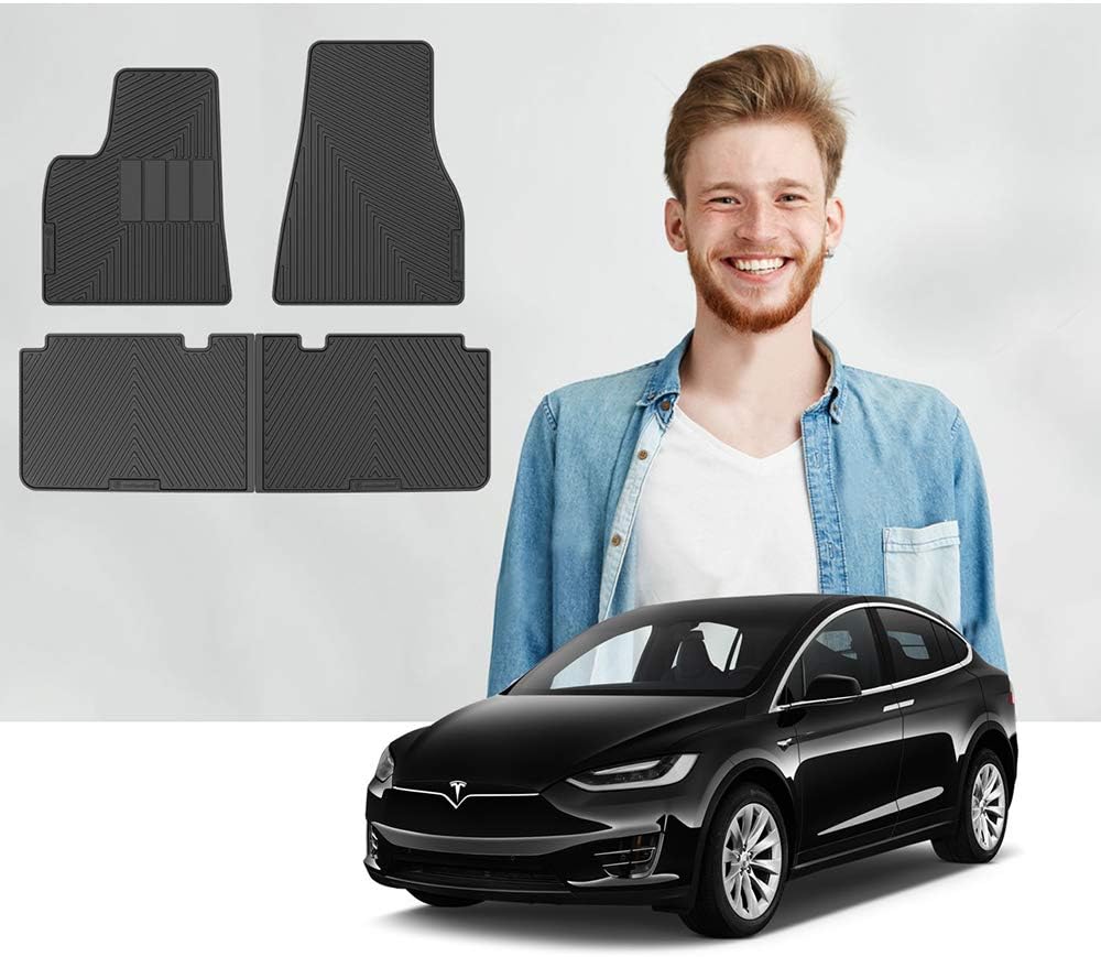 Tesla Model 3 All Weather Floor Mats 7pcs S81835