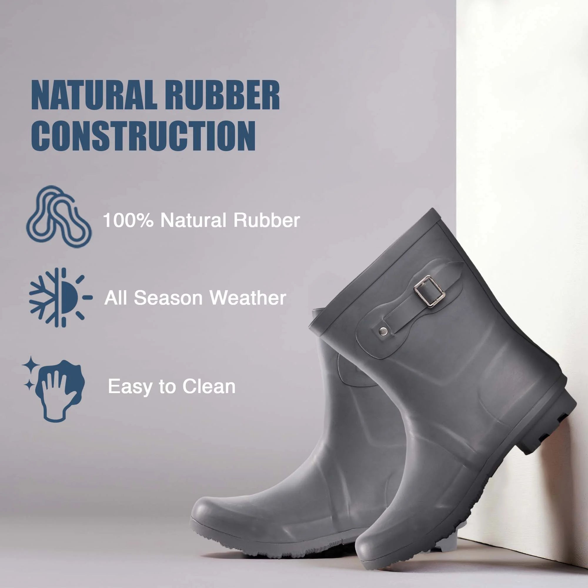 Womens Chelsea Rain Boots Size 11 F10448