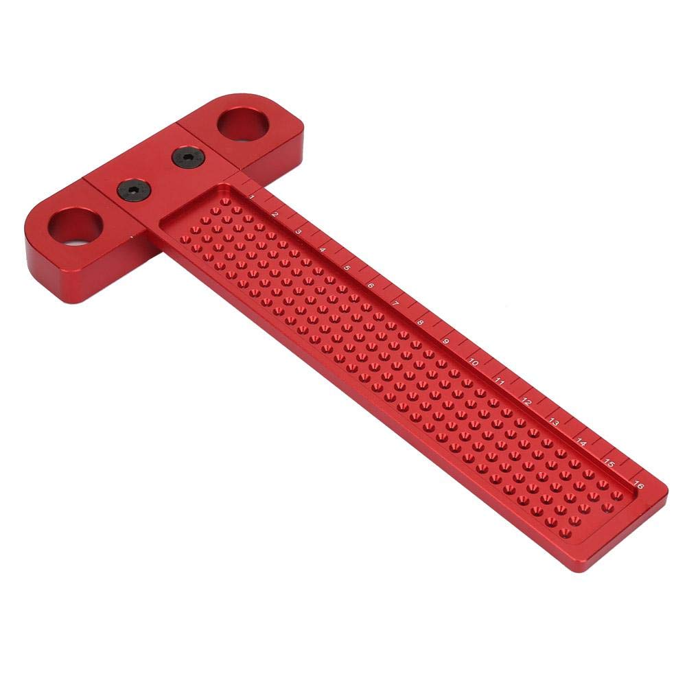 Woodworking Scriber Carpentry Marking Tool Aluminum Alloy Ruler L857