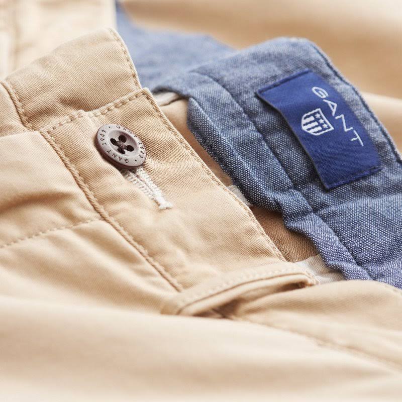 Dark Khaki Twill Chinos P57619