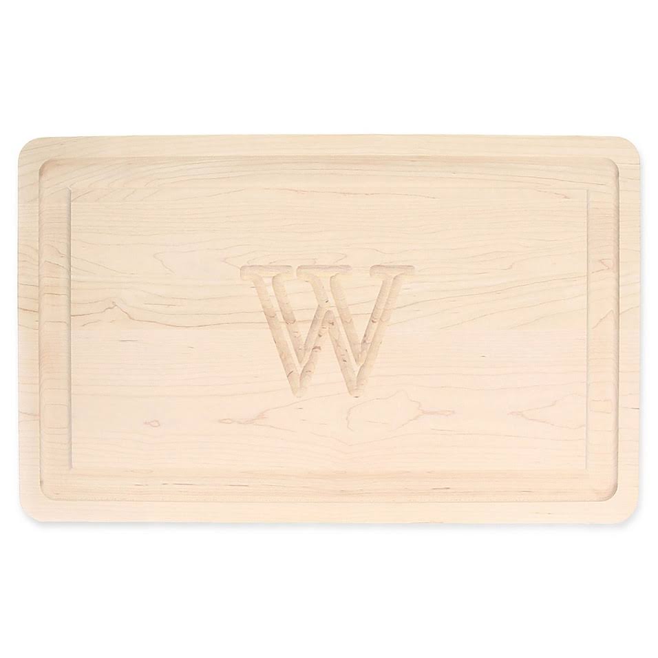 Rectangle Maple Carving Board Y534508
