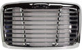 Chrome Horizontal Bar Grille with Aluminum Bug Screen W81117