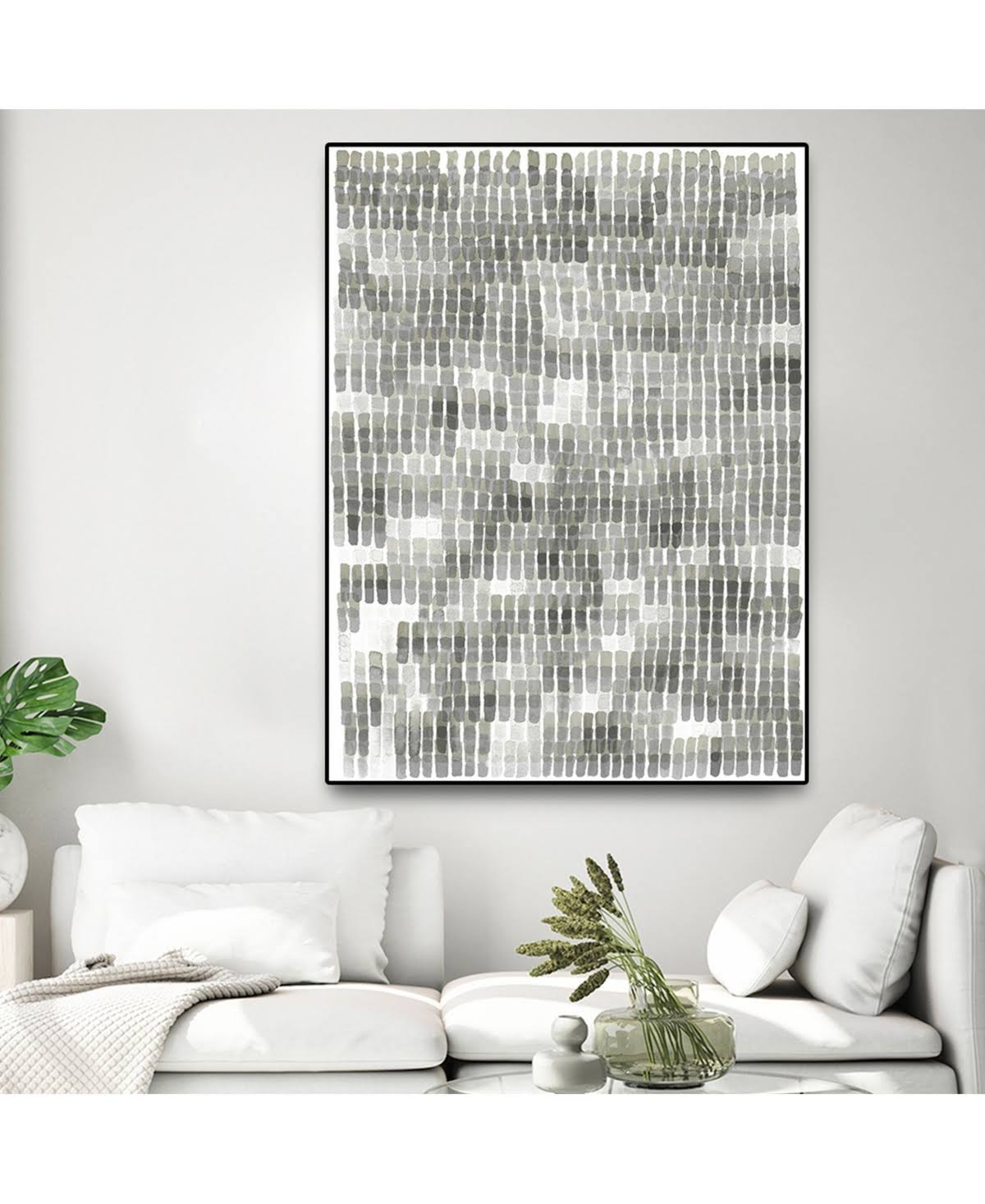 Oversized Framed Canvas, 40x22 x 60x22 - Multi F8168