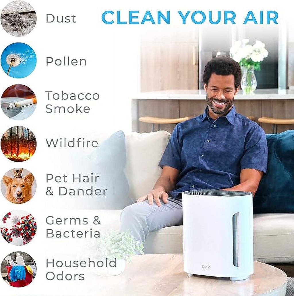 White PureZone Air Purifier L9448