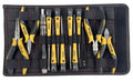26 Piece ESD Safe Precision Screwdrivers Pliers and Bits Set with Velcro Pouch M716
