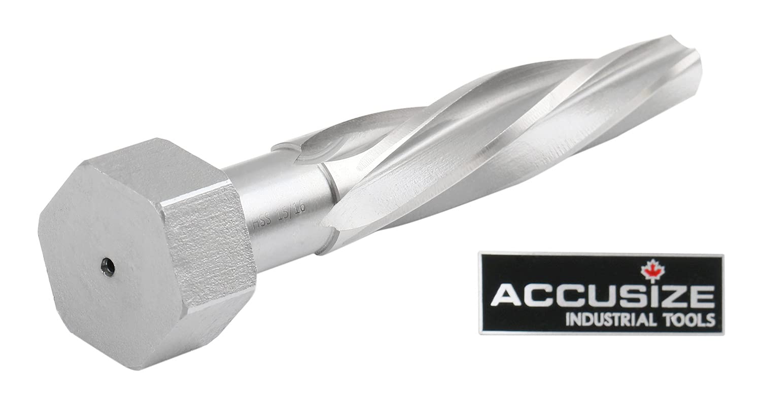 15/16 inch Hss Spiral Flutes Bridge Reamer, Pack of 2 P309113
