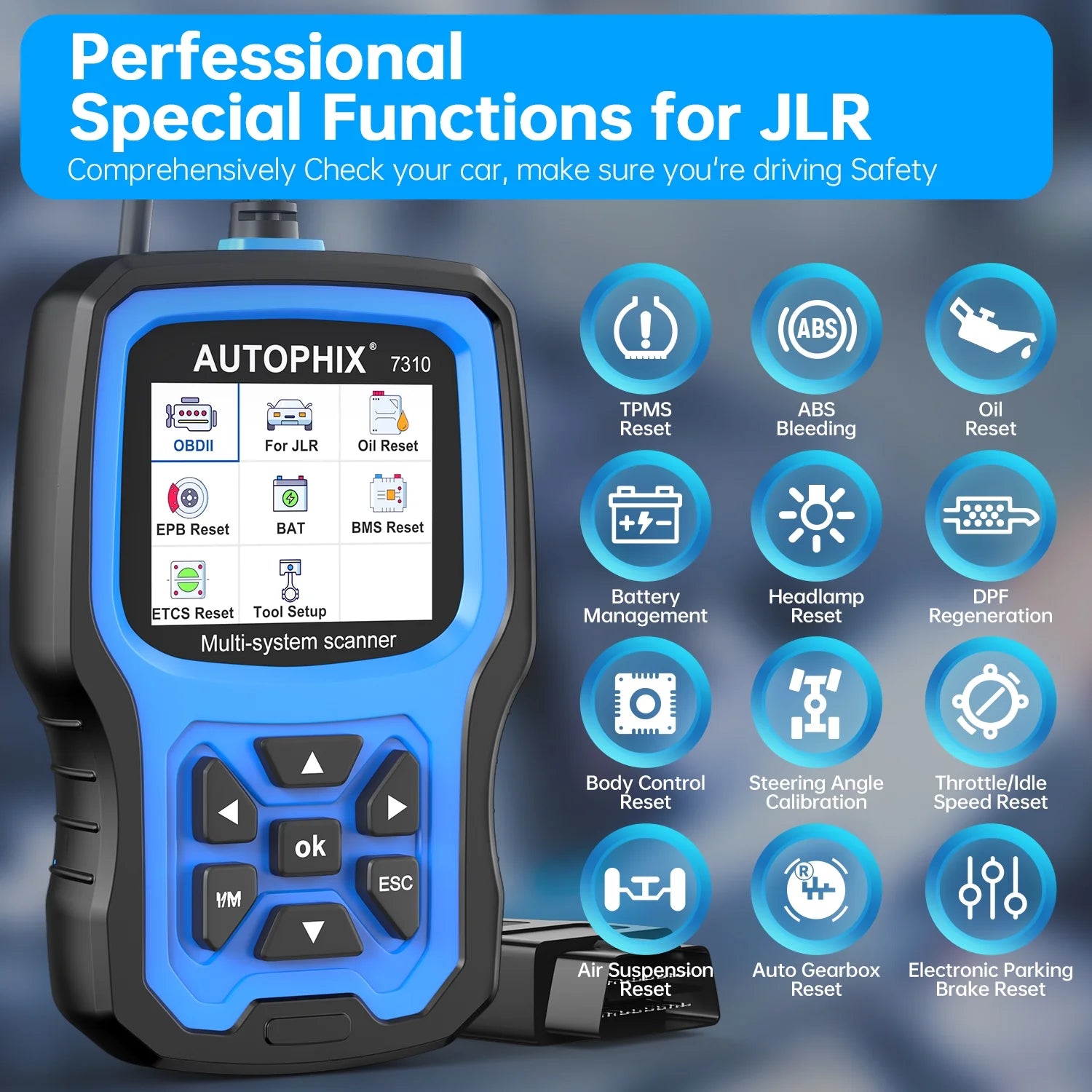 OBD2 Scanner for JLR Cars G95797