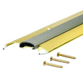 Brite Gold Aluminum Threshold with Vinyl Seal O396