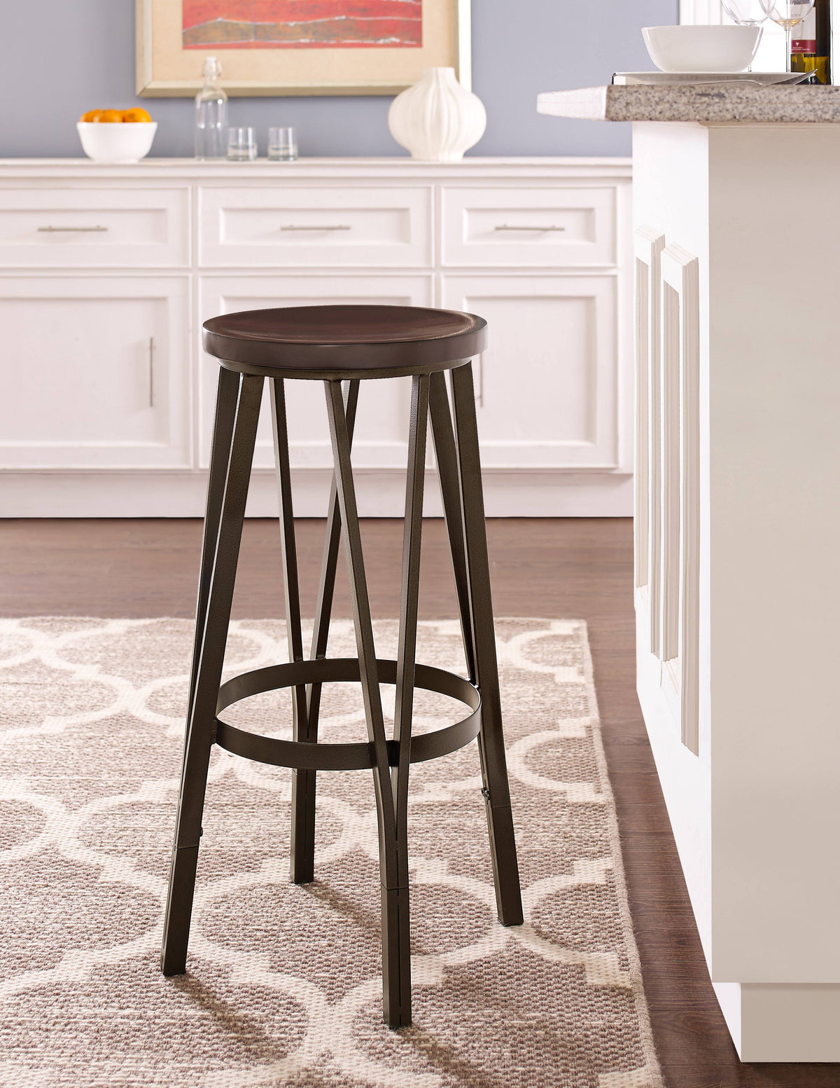 Adjustable Metal Barstool V134