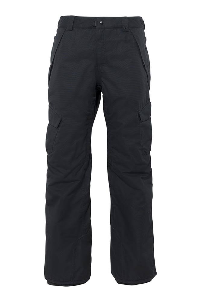 Grey Melange Insulated Cargo Pant X1384