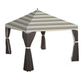 10' x 12' Gazebo Replacement Canopy Top Cover W398