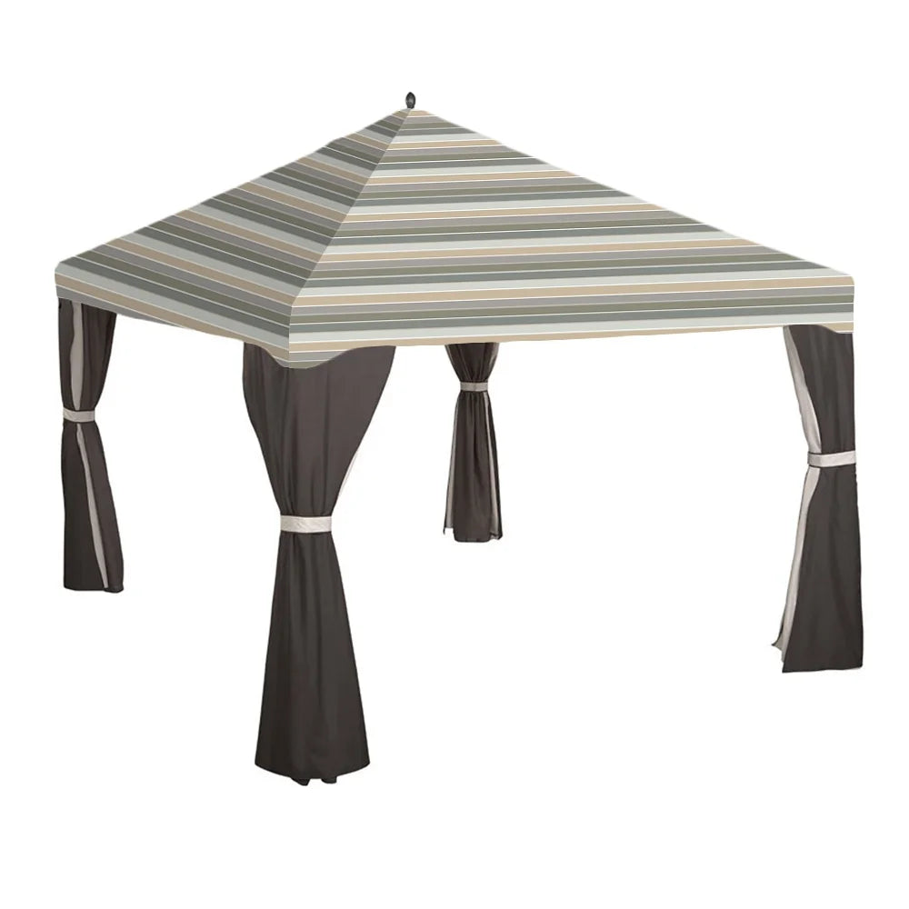 10' x 12' Gazebo Replacement Canopy Top Cover W398