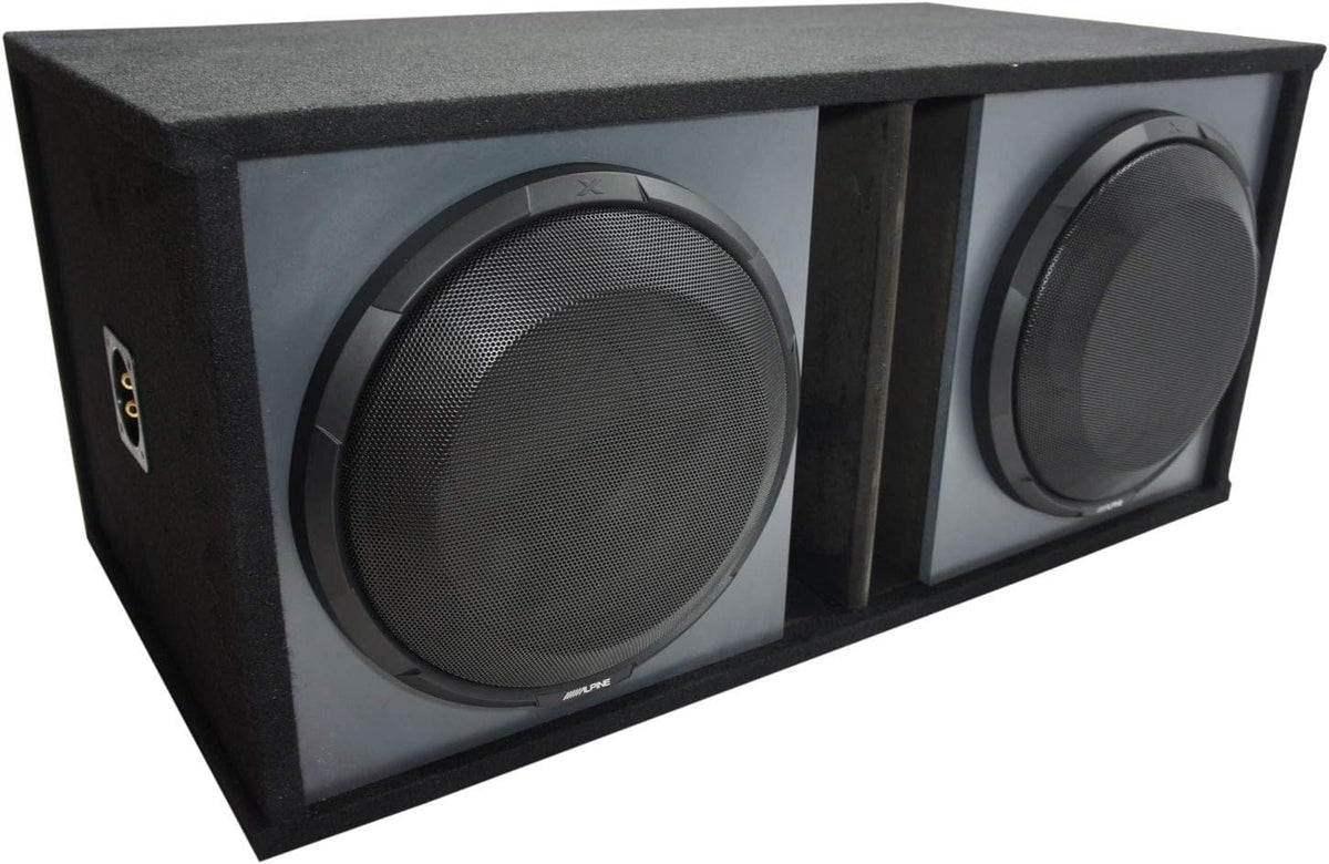 Ported 10 Car Audio Subwoofer Sub Box Enclosure Package Q433895