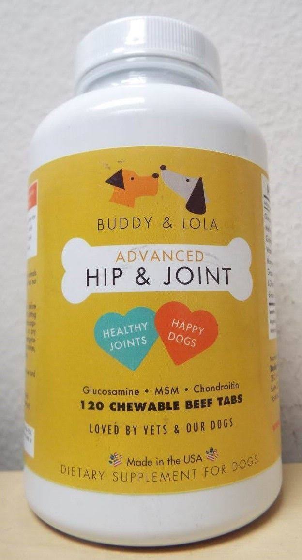 120 Chewable Glucosamine Joint Supplements for Dogs Q74708