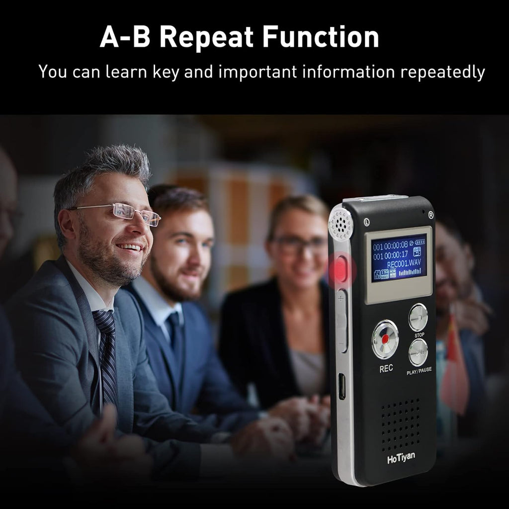 8GB Voice Activated Recorder Pack of 2 I47902