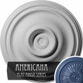 14 3/4x22OD x 1 3/4x22P Traditional Ceiling Medallion S9198