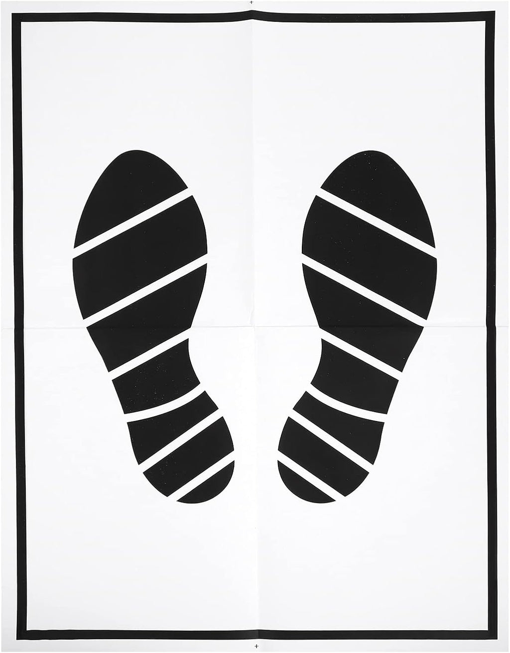 50Pcs Disposable Paper Foot Mats for Auto Floor Protection X961