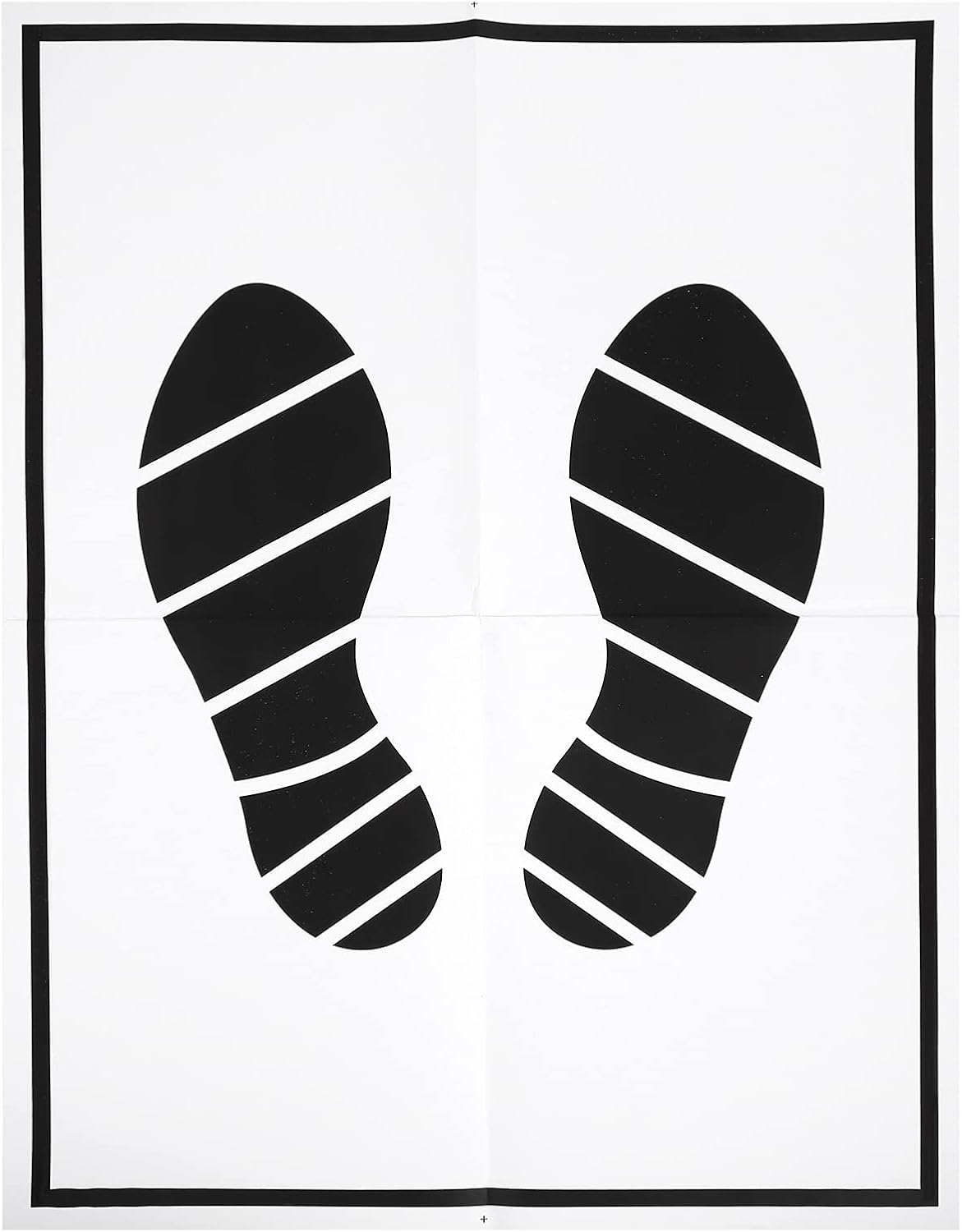 50Pcs Disposable Paper Foot Mats for Auto Floor Protection X961