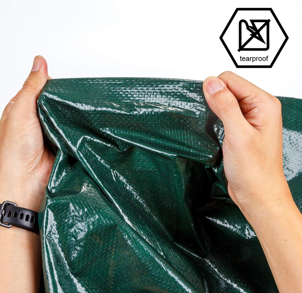 Green Poly Tarp 12 x 14 Feet Heavy Duty 8 Mil Thick F410618