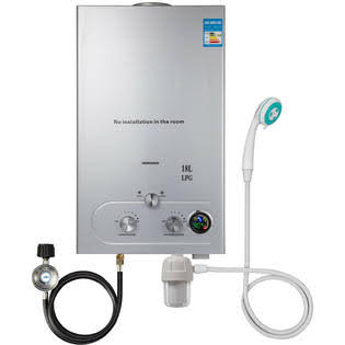 18L Propane Gas Instant Hot Water Heater with Shower Kit Y920483