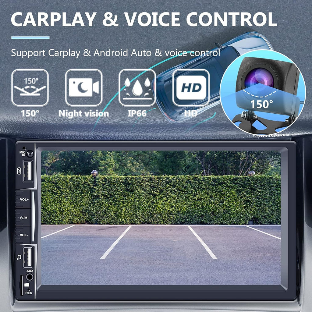 7” Touchscreen Car Stereo with Bluetooth FM Radio Receiver Z240686