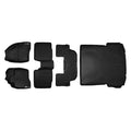 Black All-Weather Floor Mats with Extended Cargo Liner E403620