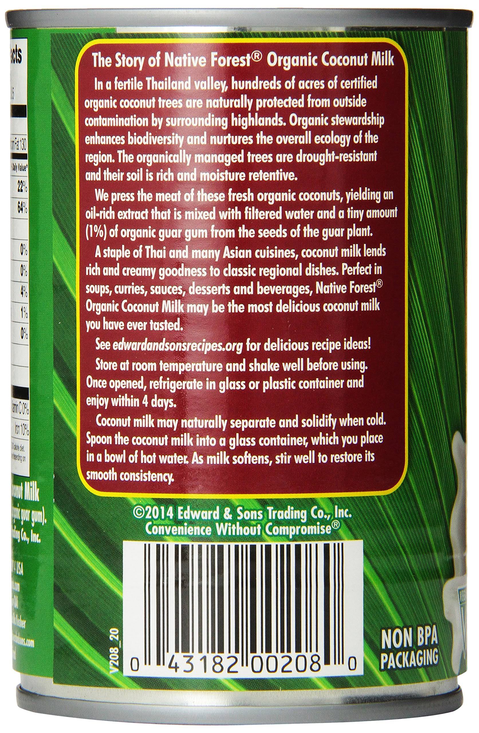 Organic Classic Coconut Milk 13.5 oz Cans (Count of 12) D403