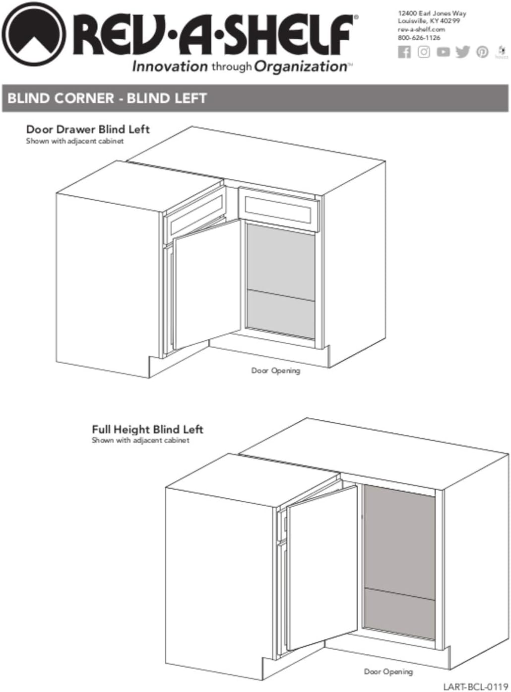 White 31-Inch Polymer 2-Tier Lazy Susan Kitchen Cabinet Organizer K429695