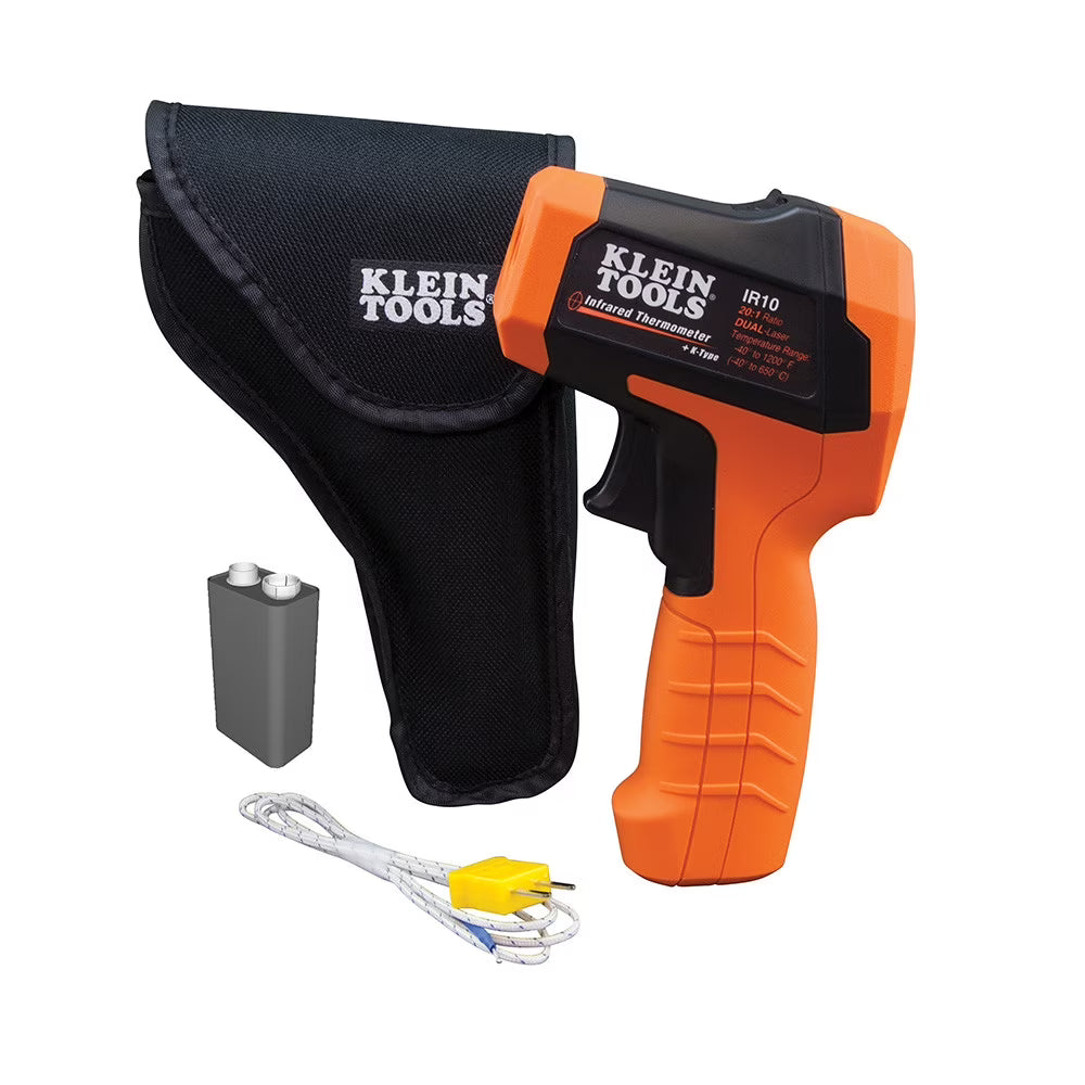 20:1 Dual-Laser Infrared Thermometer K90292