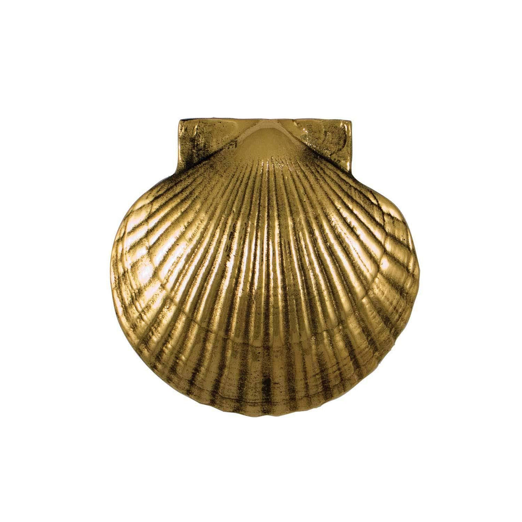 Brass Sea Scallop Door Knocker G806